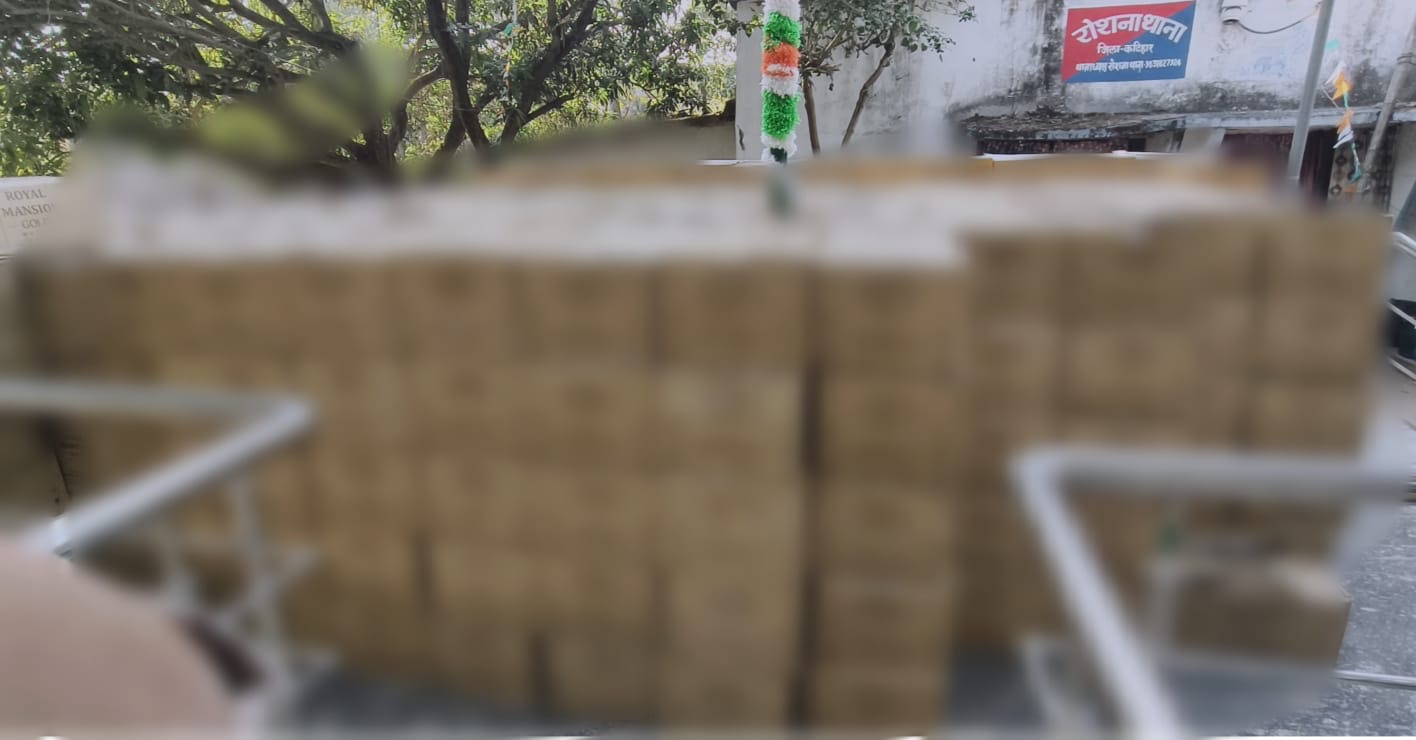 रोशना थाना पुलिस की बड़ी कार्रवाई, ट्रक से 4,844 लीटर विदेशी शराब बरामद, एक तस्कर गिरफ्तार