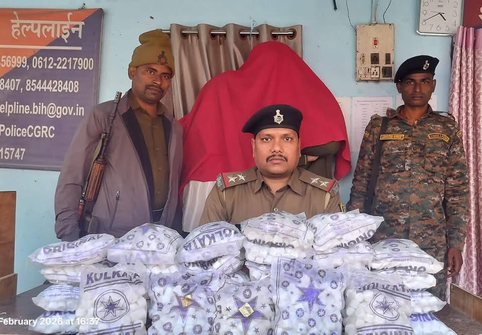 कुर्सेला पुलिस की बड़ी कार्रवाई, नौशादर टैबलेट की भारी खेप बरामद, दो आरोपी गिरफ्तार